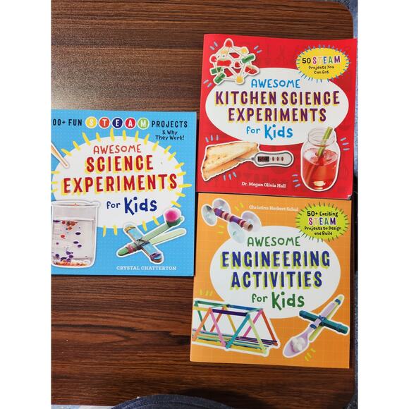 None and/or Unknown Other - STEM experiment book bundle
